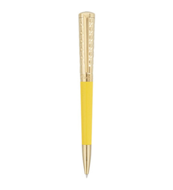 Химикалка S.T.DUPONT Liberte Yellow Lacquer And Gold 465280