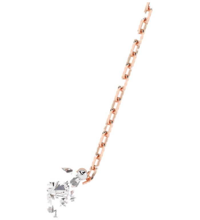 CARA Златно колие с диамант 0,30 ct GIA сертификат K104-10066R HT