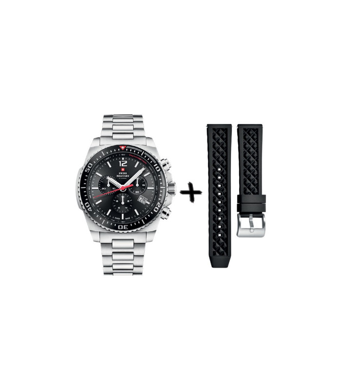 Swiss Military By Chrono SM34093.01SET BLACK