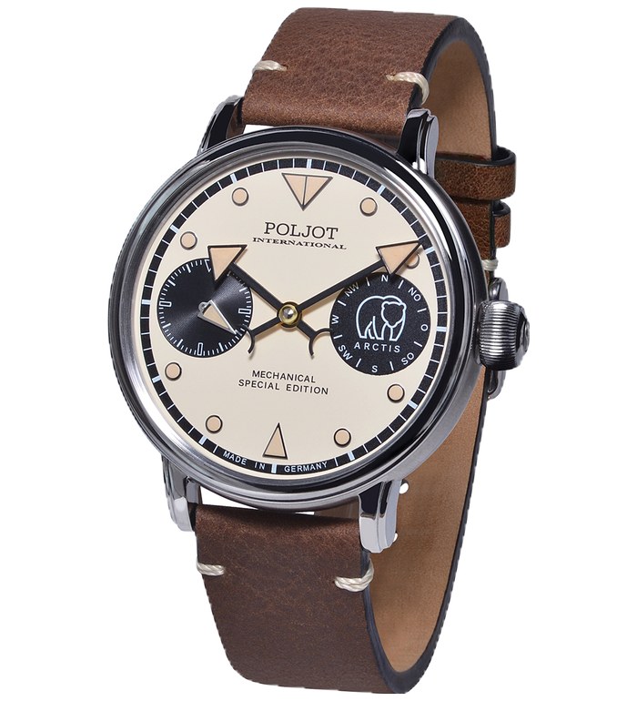 Часовник POLJOT INTERNATIONAL ARCTIS 43MM LIMITED EDITION 100PIECES 9011.1940412