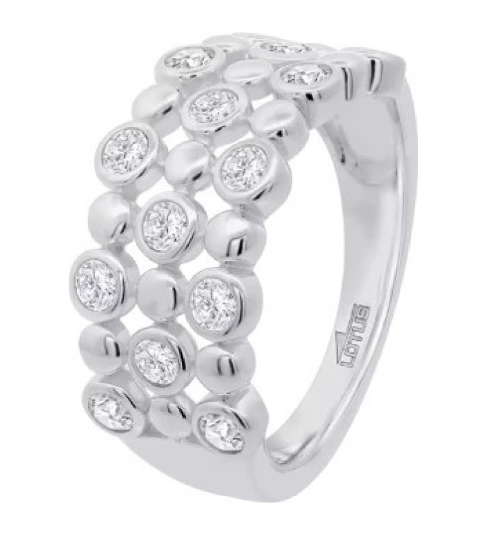LOTUS SILVER SILVER RING LP3879-3/116