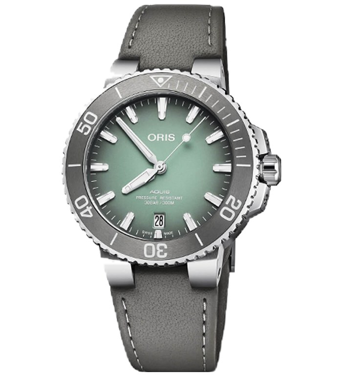 ORIS AQUIS DATE 39.5MM 733 7732 4137-07 5 21 12FC