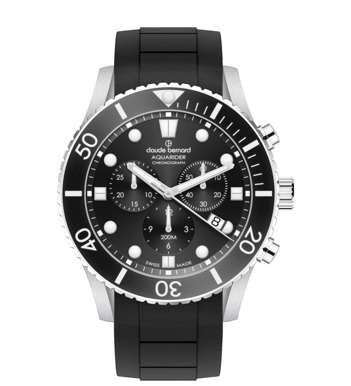 Claude Bernard Aquarider Chrono 10252 3NBCA NIB