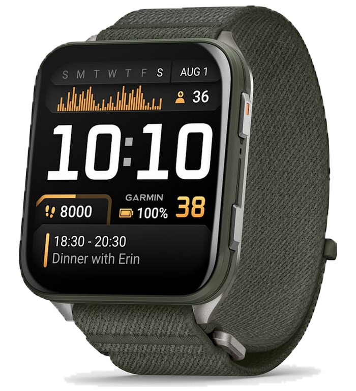 ЧАСОВНИК GARMIN VENU X1 MOSS COMFORTFIT 51ММ 010-02980-03