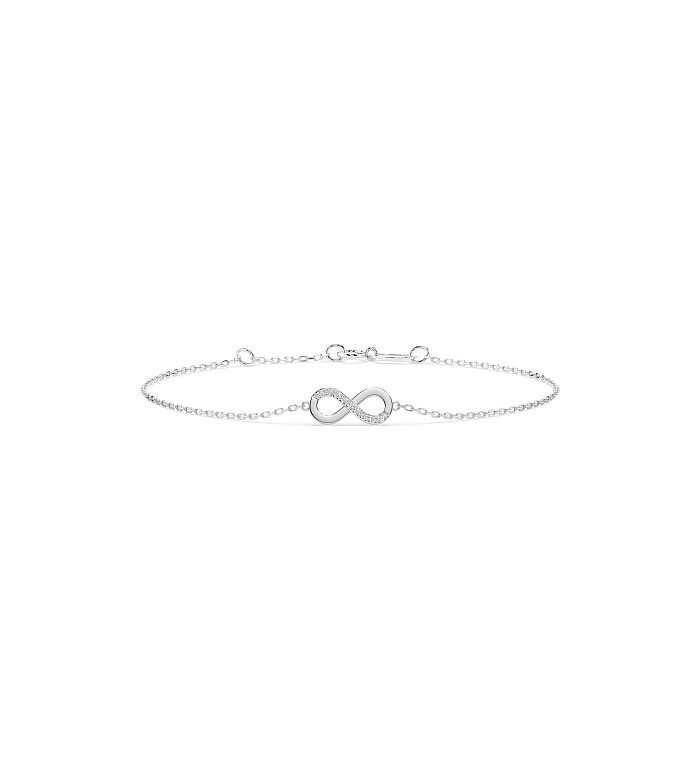 Cara гривна с диаманти 0.05 ct – ЗЛАТНО БИЖУ 14К K105-10009W/14K