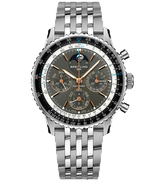 Часовник BREITLING Navitimer B19 Chronograph 43 Perpetual Calendar PB1921251B1A1
