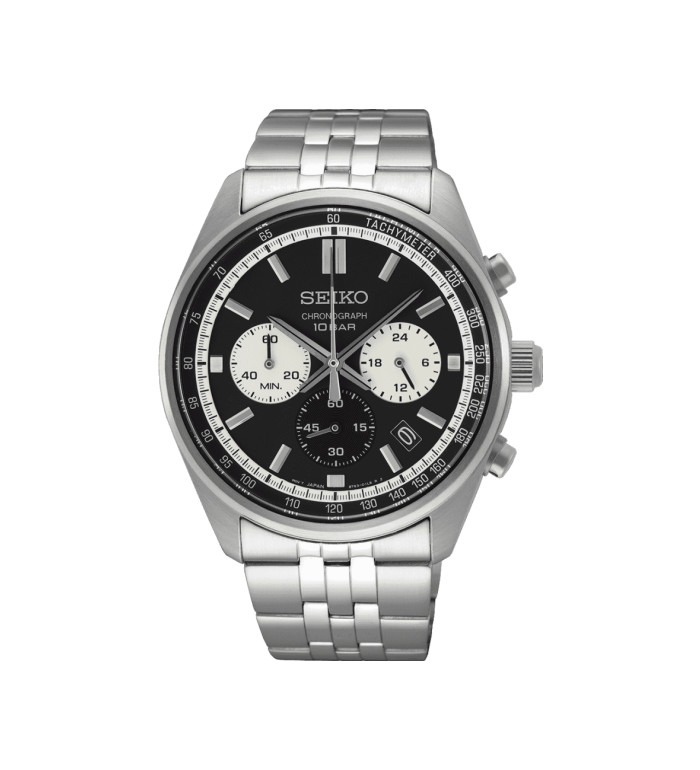 SEIKO SPORT CHRONO QUARTZ  42MM MEN'S WATCH SSB429P1