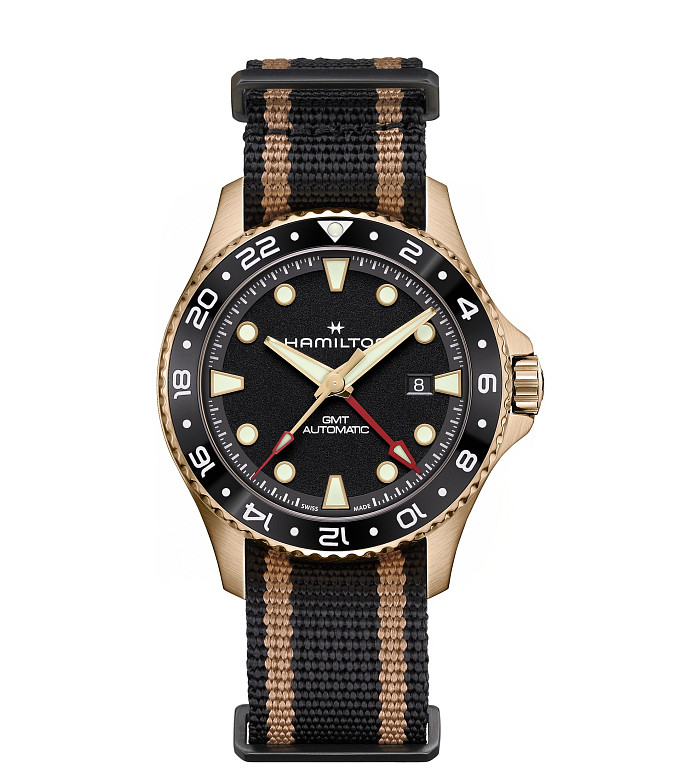 Hamilton Khaki Navy Scuba Automatic GMT H82565930