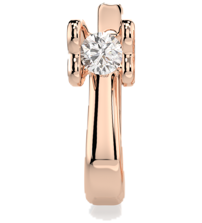 CARA DIAMANTI Златни обеци с диаманти K102-10013R