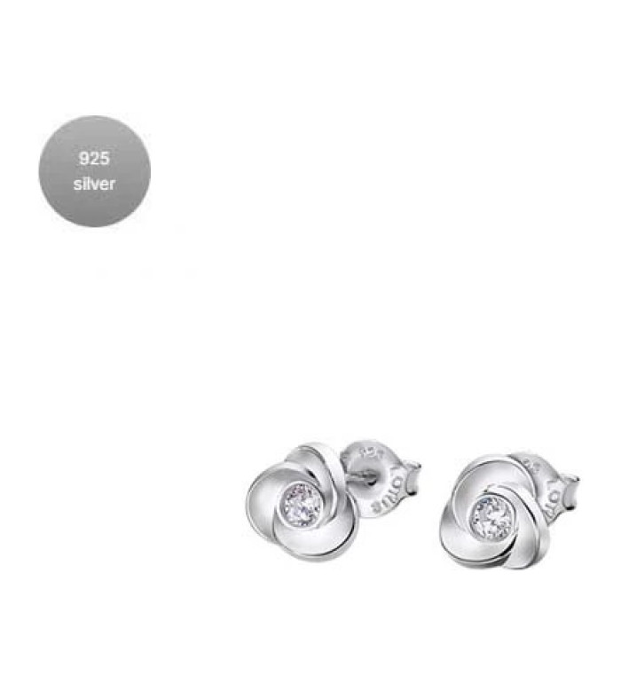 Lotus Silver Joyas сребърни обеци LP3059-4/1
