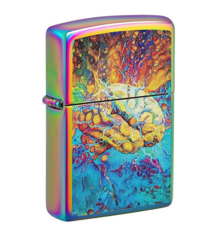 Запалка Zippo - 49787 Psychedelic Brain Design