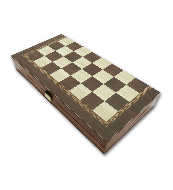 SET CHESS AND BACKGAMMON MANOPOULOS, 40X38 CM