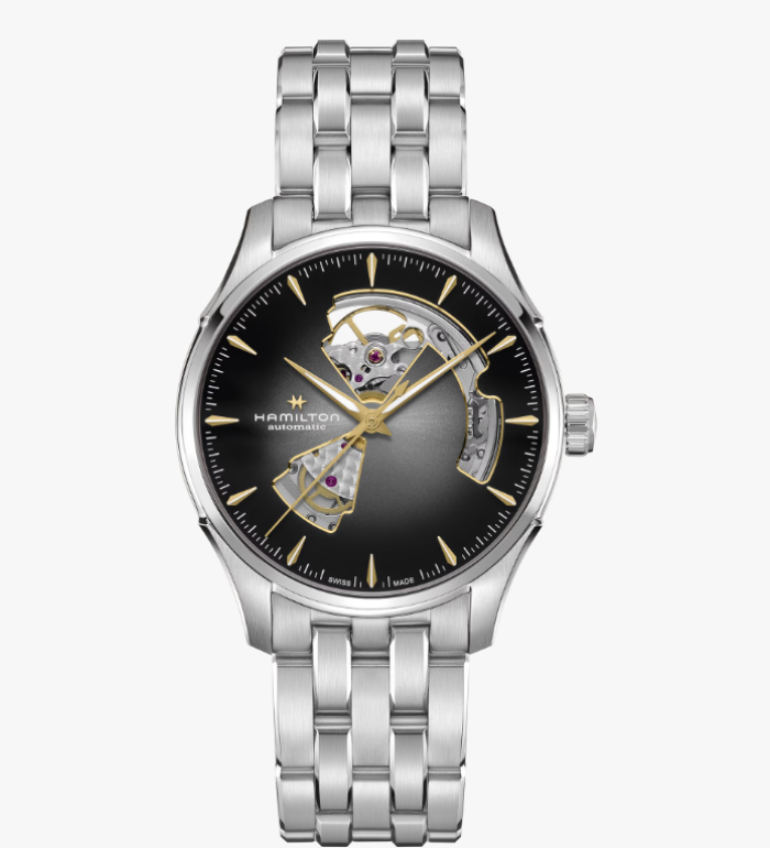 HAMILTON JAZZMASTER OPEN HEART AUTO 40MM H32675181