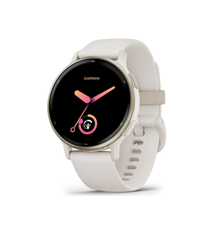 GARMIN vívoactive® 5 - vívoactive® 5 - Cream Gold безел с Ivory корпус и силиконова каишка