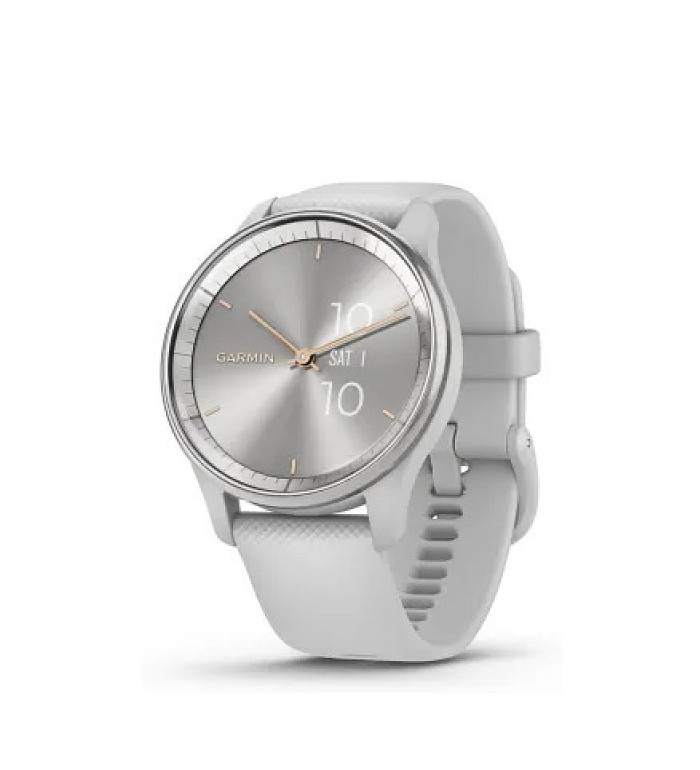 GARMIN VÍVOMOVE® TREND SILVER MIST GREY 40ММ СИЛИКОНОВА КАИШКА 010-02665-03