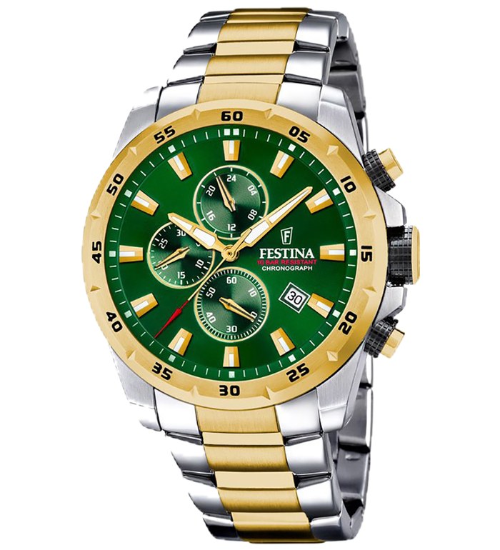 FESTINA CHRONO SPORT 45MM MEN`S WATCH F20562/3