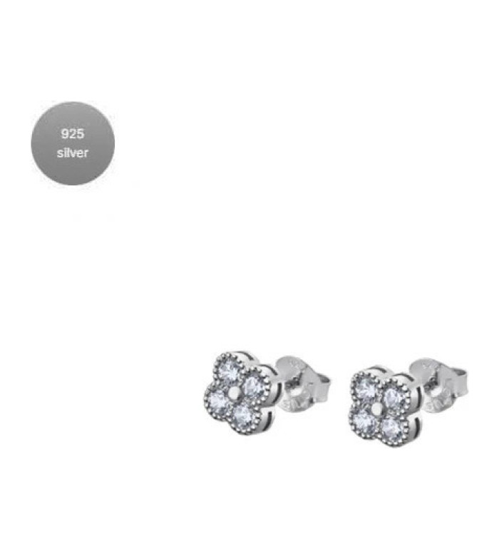 LOTUS SILVER PURE ESSENTIAL SILVER EARRINGS LP1612-4/1