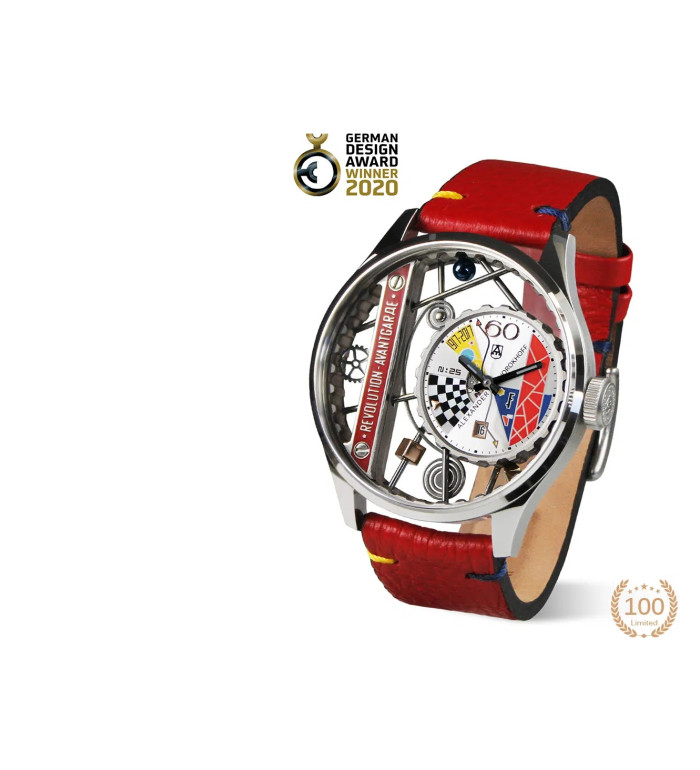 ALEXANDER SHOROKHOFF REVOLUTION AUTOMATIC 43.5MM LIMITED EDITION 100 PCS  AS.REV-AVG