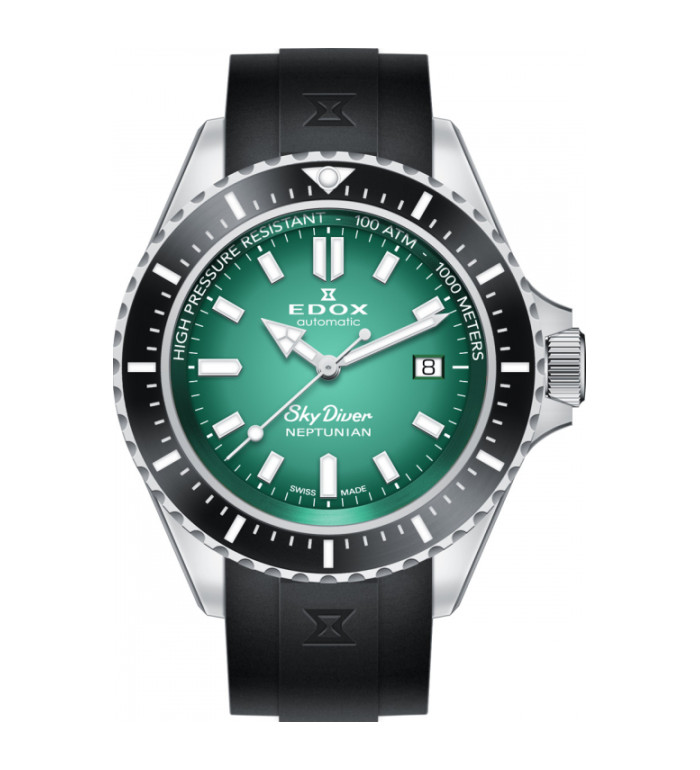EDOX SKYDIVER NEPTUNIAN EDITION AUTOMATIC 44MM MEN'S 80120 3NCA VDN