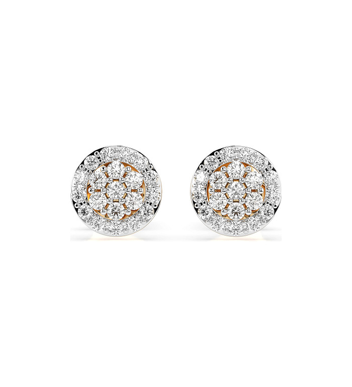 Cara обеци с диаманти 0.16+0.14 ct – ЗЛАТНО БИЖУ 14К K102-10072Y/14K