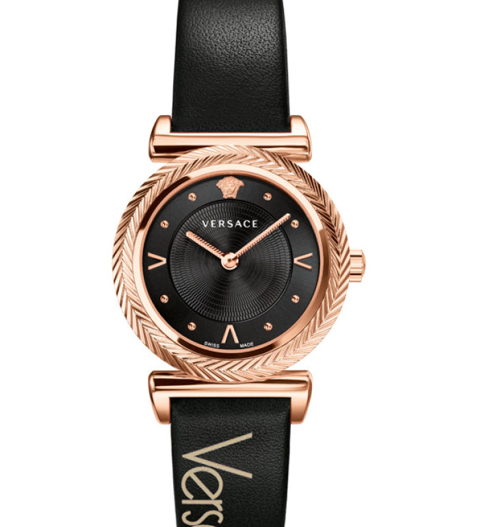 VERSACE V-MOTIF VINTAGE LOGO 35MM LADIES WATCH VERE008 18