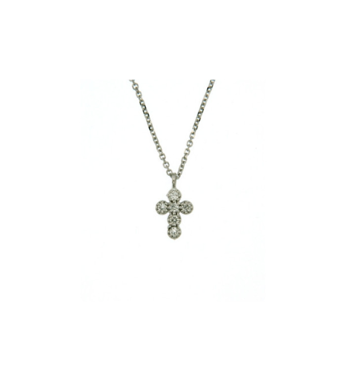 CARA DIAMANTI Златно колие с диамант CLN1411W/0.06cts/SI/H