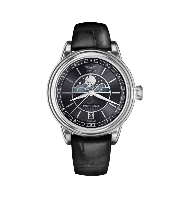 AVIATOR DOUGLAS MOONFLIGHT 36MM V.1.33.0.252.4