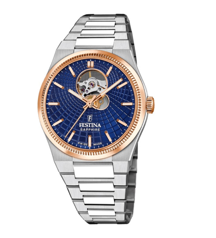 FESTINA SWISS MADE AUTOMATIC OPEN HEART 40MM F20061/2