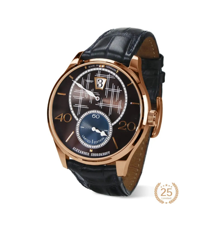 ALEXANDER SHOROKHOFF CROSSING 2 AUTOMATIC 43.5MM MEN'S WATCH LIMITED EDITION 25PCS AS.JH55-5
