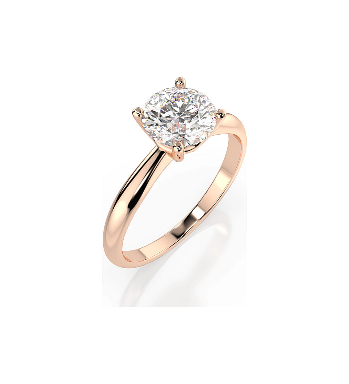 Cara пръстен с диамант 0.70 ct GIA сертификат – ЗЛАТНО БИЖУ 14К K101-10021R(5.7)/14K