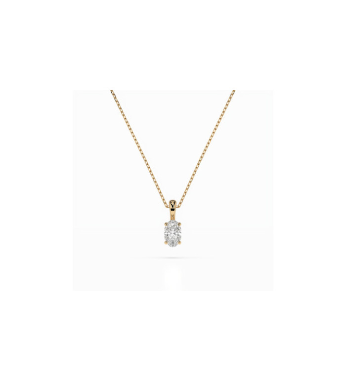 CARA Златно колие с диамант 0,30 ct GIA сертификат K104-10069Y OV