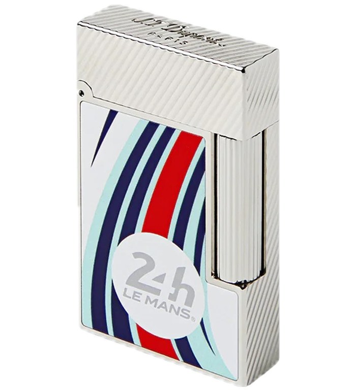 ЗАПАЛАКА S.T.DUPONT LIGNE 2 24H DU MANS WHITE / PALLADIUM C16088