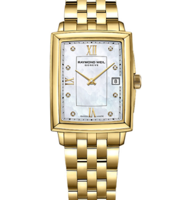 RAYMOND WEIL TOCCATA QUARTZ 23.4 x 34.6MM LADIES WATCH 5925-P-00995
