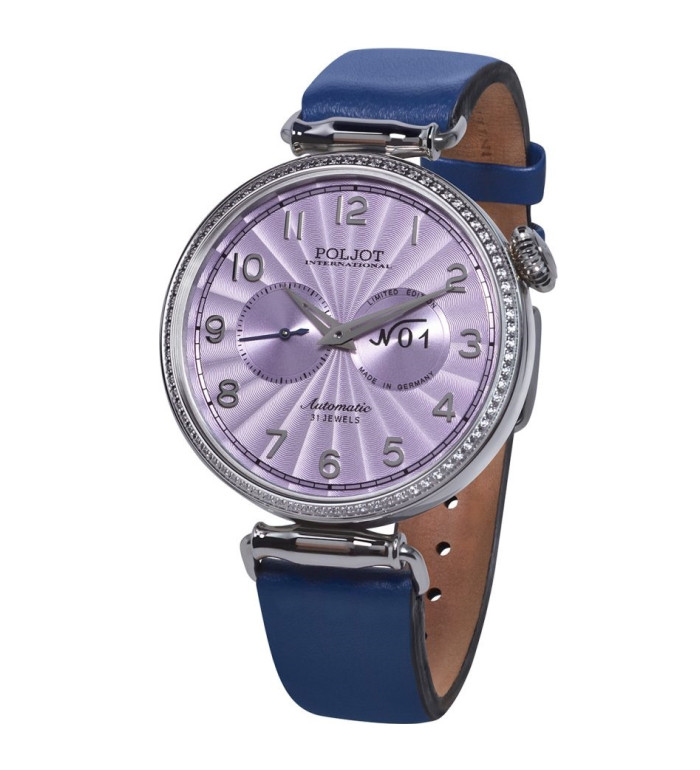 POLJOT INTERNATIONAL KIROVSKY GUILLOCHE AUTOMATIC LIMITED EDITION 40MM MEN'S WATCH 2415.1981153