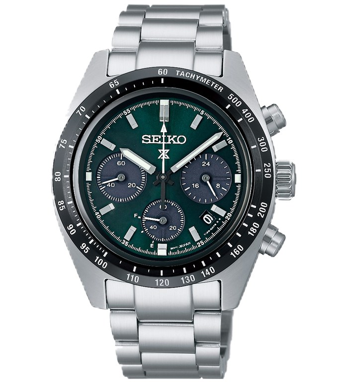 SEIKO PROSPEX SPEEDTIMER SOLAR 39MM MEN'S WATCH SSC933P1