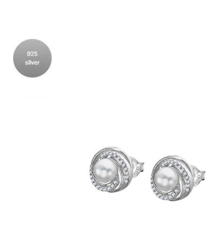 LOTUS SILVER TRENDY SILVER EARRINGS LP3095-4/1