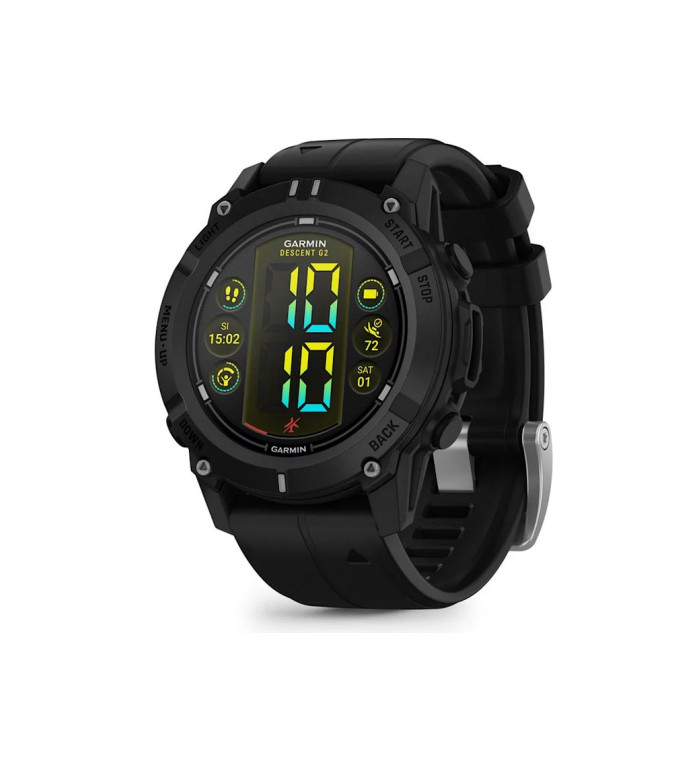 ЧАСОВНИК GARMIN DESCENT G2 BLACK С BLACK КАИШКА 010-02986-00