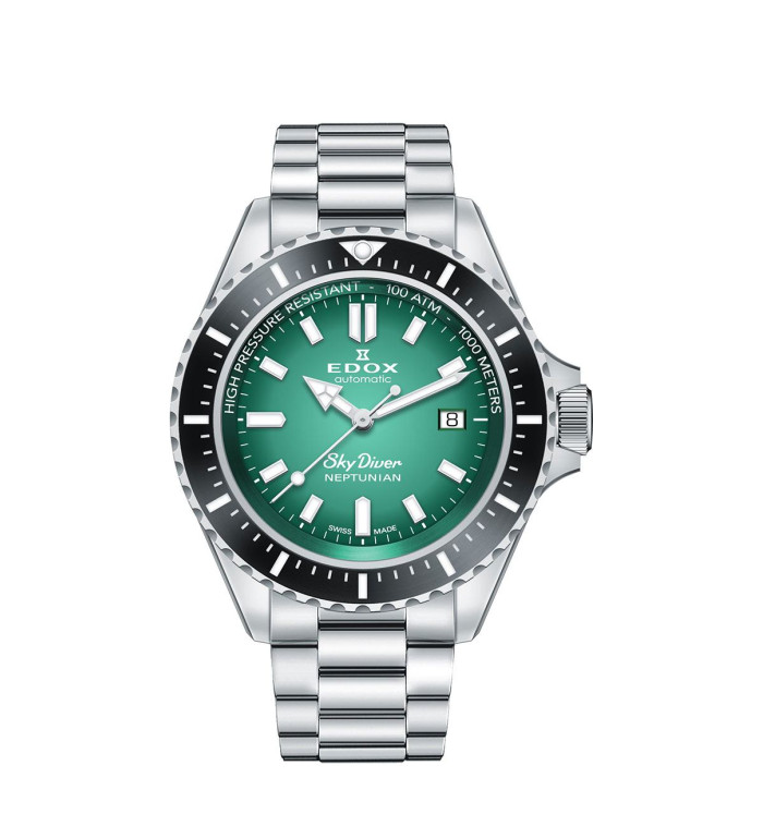 EDOX SKYDIVER NEPTUNIAN EDITION AUTOMATIC 44MM MEN'S  80120 3NM VDN