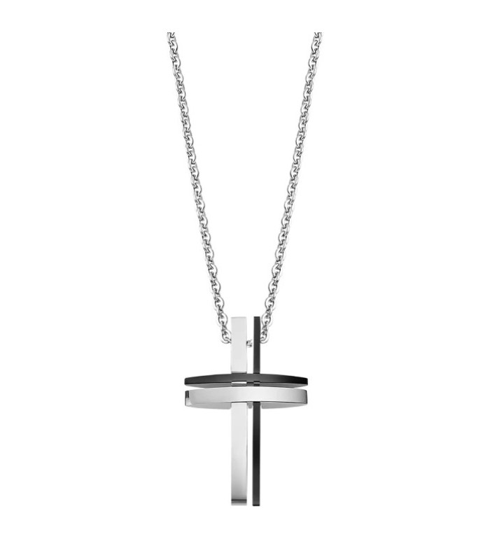 Lotus Style Men in Black стоманено колие LS1984-1/1