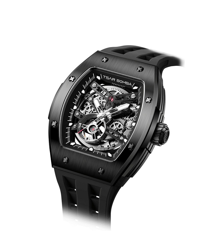 TSAR BOMBA T-Elemental Automatic Black TB8228A-03
