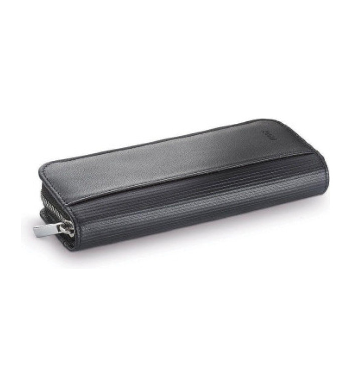 Кожен калъф Lamy A403 Black за 2 пишещи средства, с цип