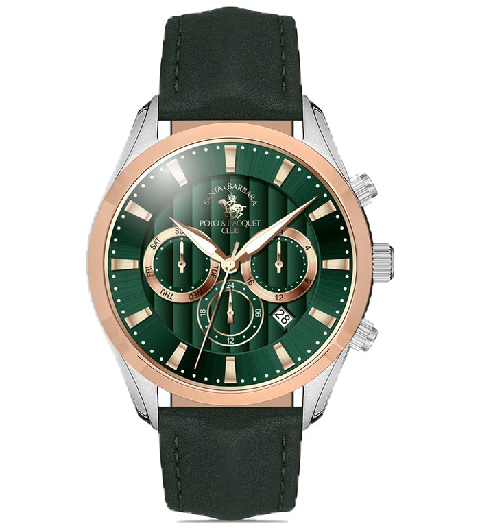 SANTA BARBARA POLO & RACQUET CLUB NOBLE  44MM MEN'S WATCH SB.1.10361-4