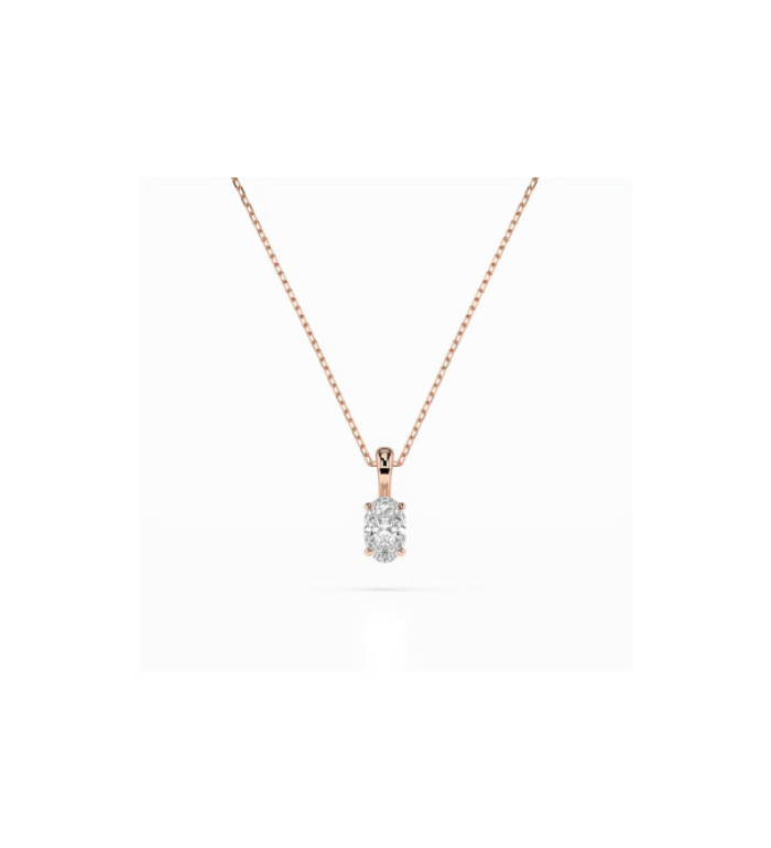 CARA Златно колие с диамант 0,30 ct GIA сертификат K104-10069R OV