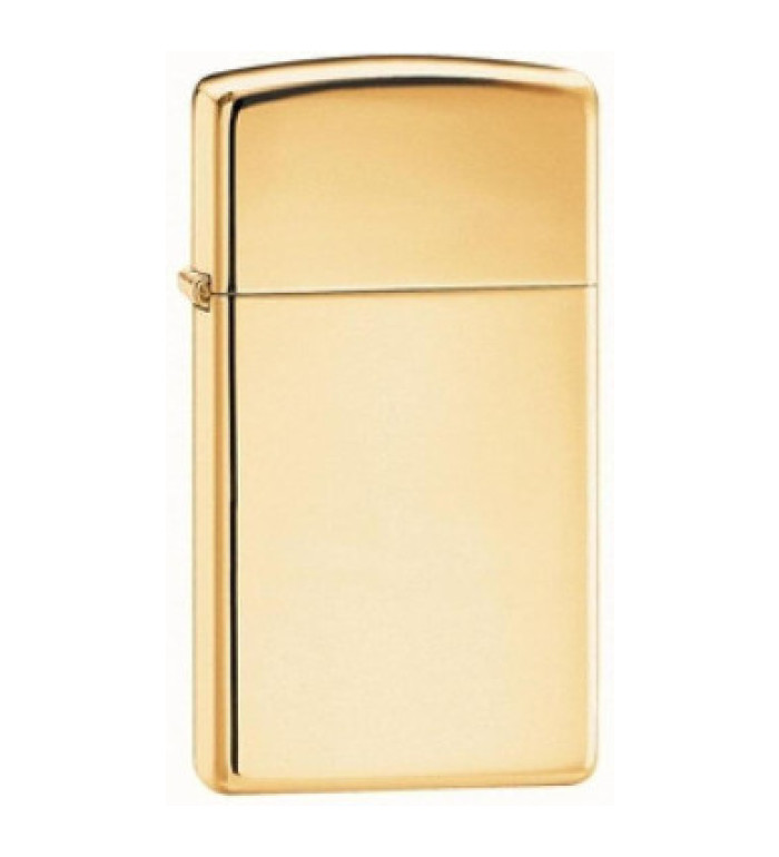 Запалка Zippo 1654B Polished Brass, Slim