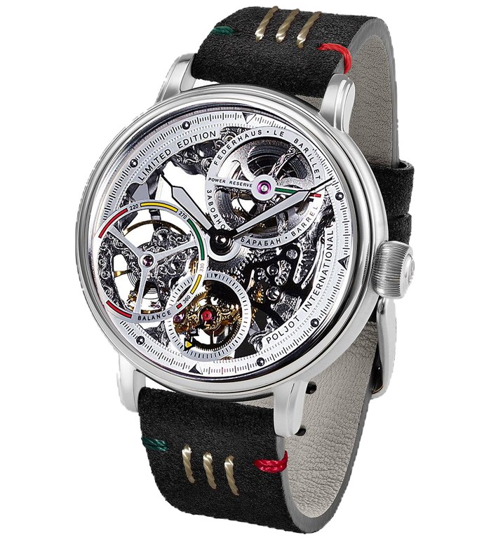 Часовник POLJOT INTERNATIONAL BERINGO 43MM LIMITED EDITION400 PIECES 9910.1942111