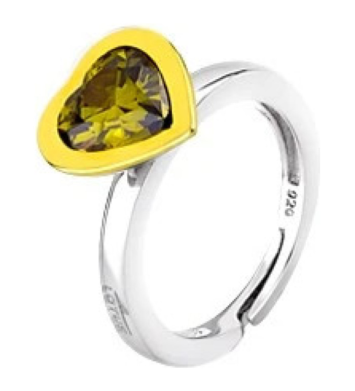 LOTUS SILVER TOGETHER SILVER RING LP1705-3/8