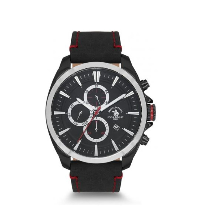 SANTA BARBARA POLO & RACQUET CLUB NOBLE  46 MM MEN'S WATCH SB.7.1114.5