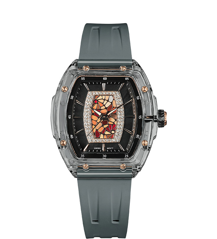 TSAR BOMBA Crystal Chic Swiss Grey TB8219L-06