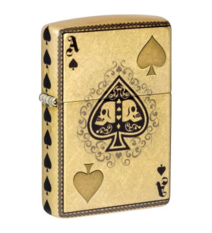 Запалка Zippo - Ace Of Skulls Design