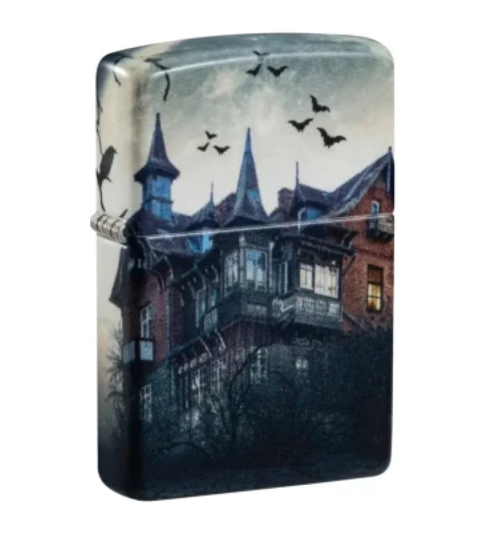 Запалка Zippo - Glow In The Dark Horror House Design